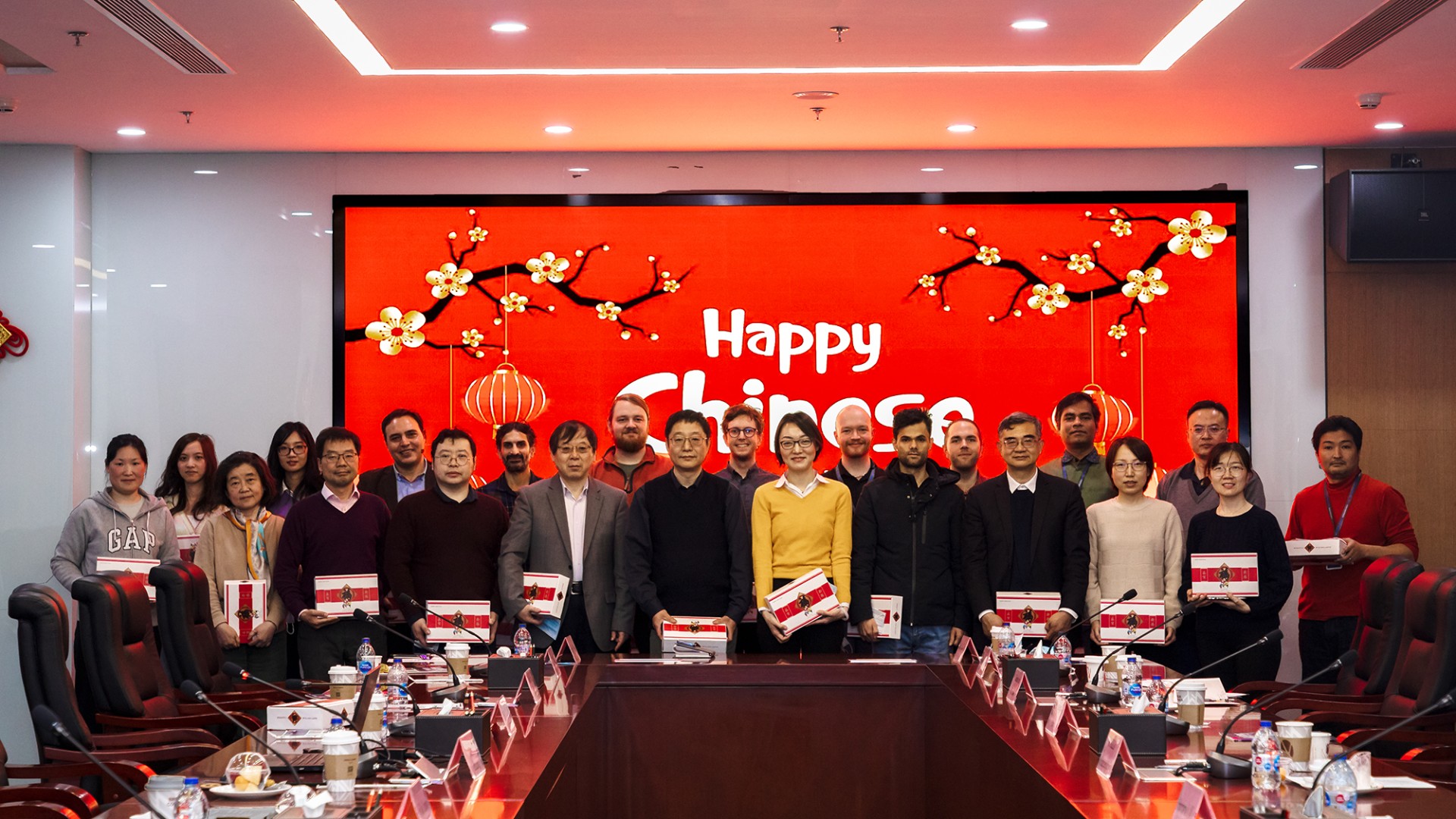 BAQIS Held 2022 Chinese New Year Tea Party  for International Staff