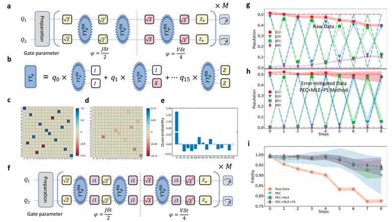 The research progress on error-mitigated quantum computation with trapped ions